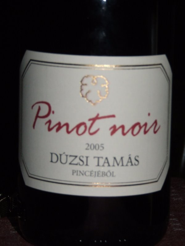 Szekszárd 2009 Dúzsi bor